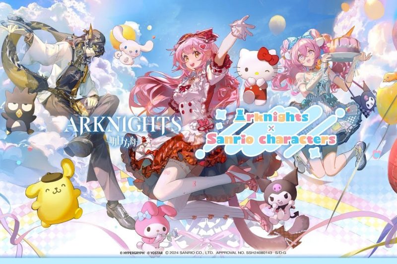 Милота поглощает Терру! Arknights запустили коллаборацию с Sanrio
