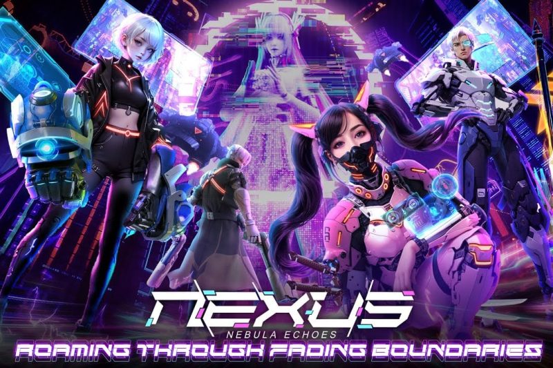 Nexus: Nebula Echoes уже доступна: Новая киберпанк MMORPG с неон-стилистикой